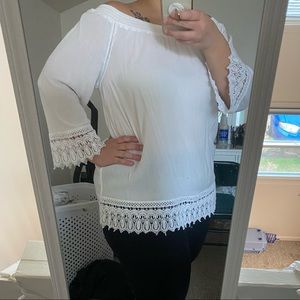 Lace Detail Blouse